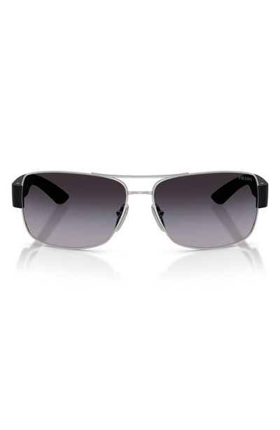 Prada Linea Rossa Prada Linea Rossa 65mm Shield Sunglasses