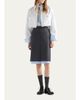 Prada Logo Cotton Crop Jacket - 2