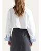 Prada Logo Cotton Crop Jacket - 3