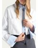 Prada Logo Cotton Crop Jacket - 4