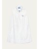 Prada Logo Cotton Sleeveless Mini Dress - 1