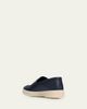 Prada Men's Alphabet Deerskin Rubber-Sole Penny Loafers - 2