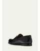 Prada Men's Spazzolato Triangle Logo Penny Loafers - 2