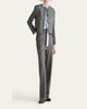 Prada Mid-Rise Prince Of Wales Wool Straight-Leg Pants - 2