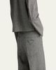 Prada Mid-Rise Prince Of Wales Wool Straight-Leg Pants - 5