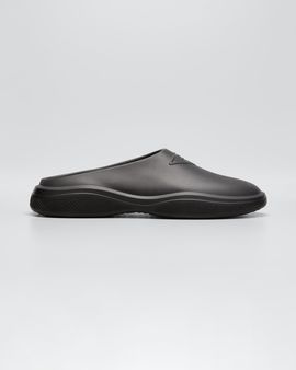 Prada Molded Rubber Comfort Mules