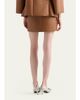 Prada Nappa Leather Mini Skirt - 6