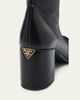 Prada Nappa Stretch Leather Knee-High Boots - 5
