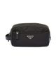 Prada Nylon and Saffiano Leather Travel Pouch - 7
