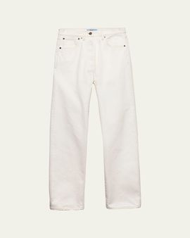 Prada Old Denim Five-Pocket Jeans