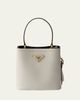Prada Panier Saffiano Leather Top-Handle Bag - 1