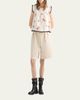 Prada Pleated Cotton Twill Bermuda Shorts - 2