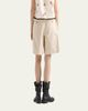 Prada Pleated Cotton Twill Bermuda Shorts - 3