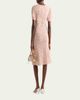 Prada Polka-Dot Silk Puff-Sleeve Midi Dress - 3