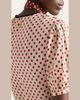 Prada Polka-Dot Silk Puff-Sleeve Midi Dress - 5