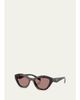 Prada PR A02SF Acetate Cat-Eye Sunglasses - 2