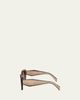 Prada PR B05S Pillow Rectangular Sunglasses - 3