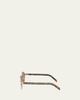 Prada PR B53S 52MM Oval Sunglasses - 3