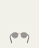 Prada PR B53S 52MM Oval Sunglasses - 4