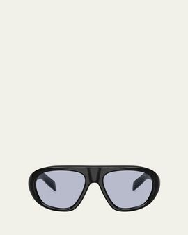 Prada PR C05SF Acetate Pilot Sunglasses