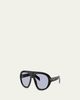 Prada PR C05SF Acetate Pilot Sunglasses - 2
