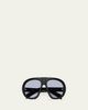 Prada PR C05SF Acetate Pilot Sunglasses - 4