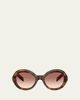 Prada PR D08SU 53MM Round Sunglasses - 1