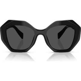 Prada Prada 53mm Gradient Irregular Sunglasses