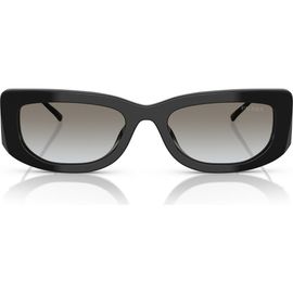Prada Prada 53mm Gradient Rectangular Sunglasses