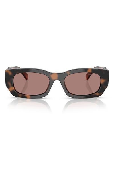 Prada Prada 53mm Pillow Square Polarized Sunglasses