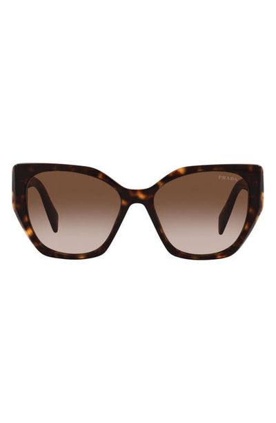 Prada Prada 56mm Cat Eye Sunglasses