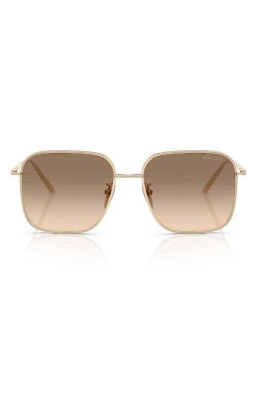 Prada Prada 57mm Square Sunglasses