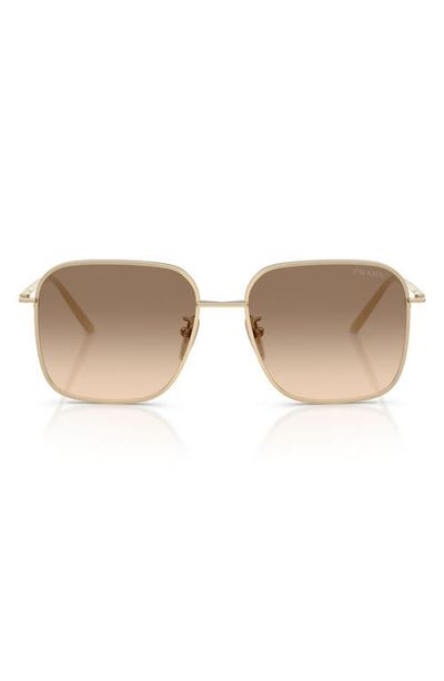 Prada Prada 57mm Square Sunglasses