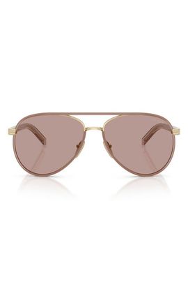 Prada Prada 59mm Pilot Sunglasses