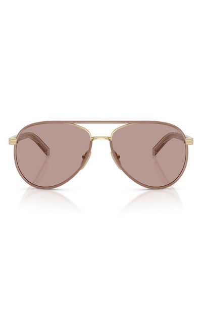 Prada Prada 59mm Pilot Sunglasses