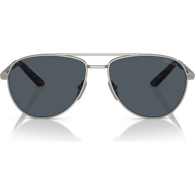 Prada Prada 60mm Pilot Sunglasses