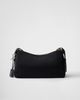 Prada Prada Aimee Large Re-Nylon and Leather Shoulder Bag with Padlock - 4