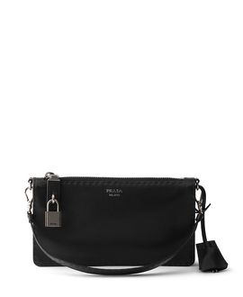 Prada Prada Antiqued Nappa Leather Pouch
