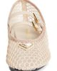 Prada Prada Ballerine Mesh Mary Jane Flat - 4