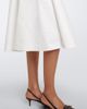 Prada Prada Belted cotton midi skirt - 4