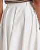 Prada Prada Belted cotton midi skirt - 5