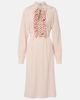 Prada Prada Belted polka-dot silk midi dress - 1