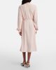 Prada Prada Belted polka-dot silk midi dress - 5