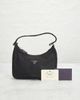 prada Prada Black Mini Re-Edition 2000 Re-Nylon Shoulder Bag - 10