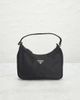 prada Prada Black Mini Re-Edition 2000 Re-Nylon Shoulder Bag - 2