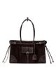 Prada Prada Bonnie Large Corduroy and Leather Handbag - 1