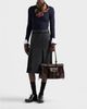 Prada Prada Bonnie Large Corduroy and Leather Handbag - 2