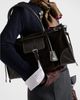 Prada Prada Bonnie Large Corduroy and Leather Handbag - 3