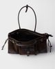 Prada Prada Bonnie Large Corduroy and Leather Handbag - 5