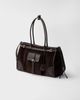 Prada Prada Bonnie Large Corduroy and Leather Handbag - 6